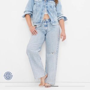 Gap low stride low rise jeans